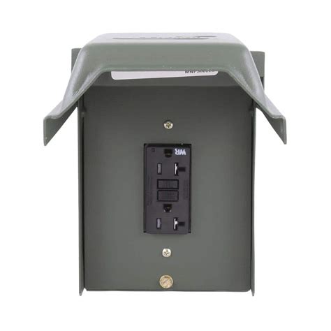 10 amp junction box|20 amp outdoor receptacle box.